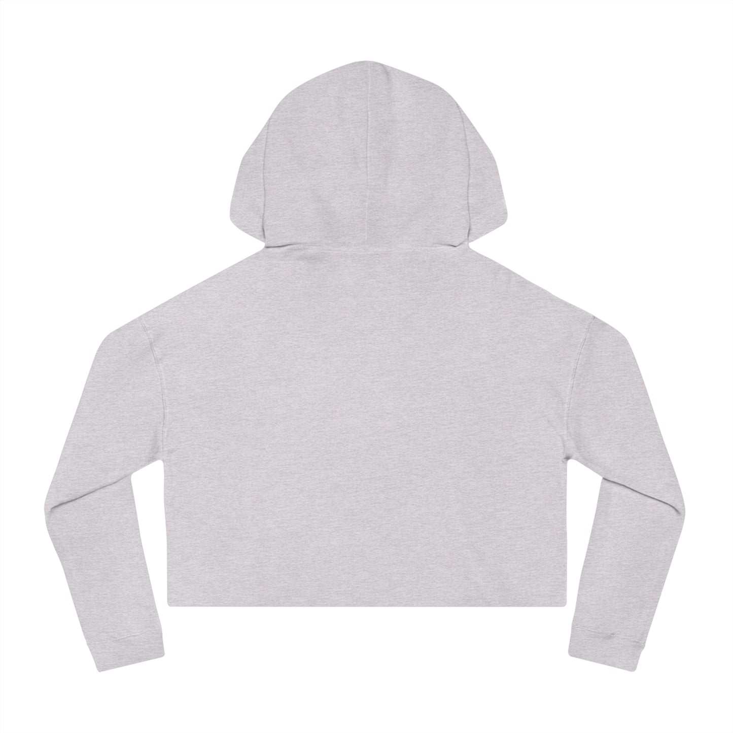 Messy Bun and Muddy Boots Women’s Cropped Hooded Sweatshirt