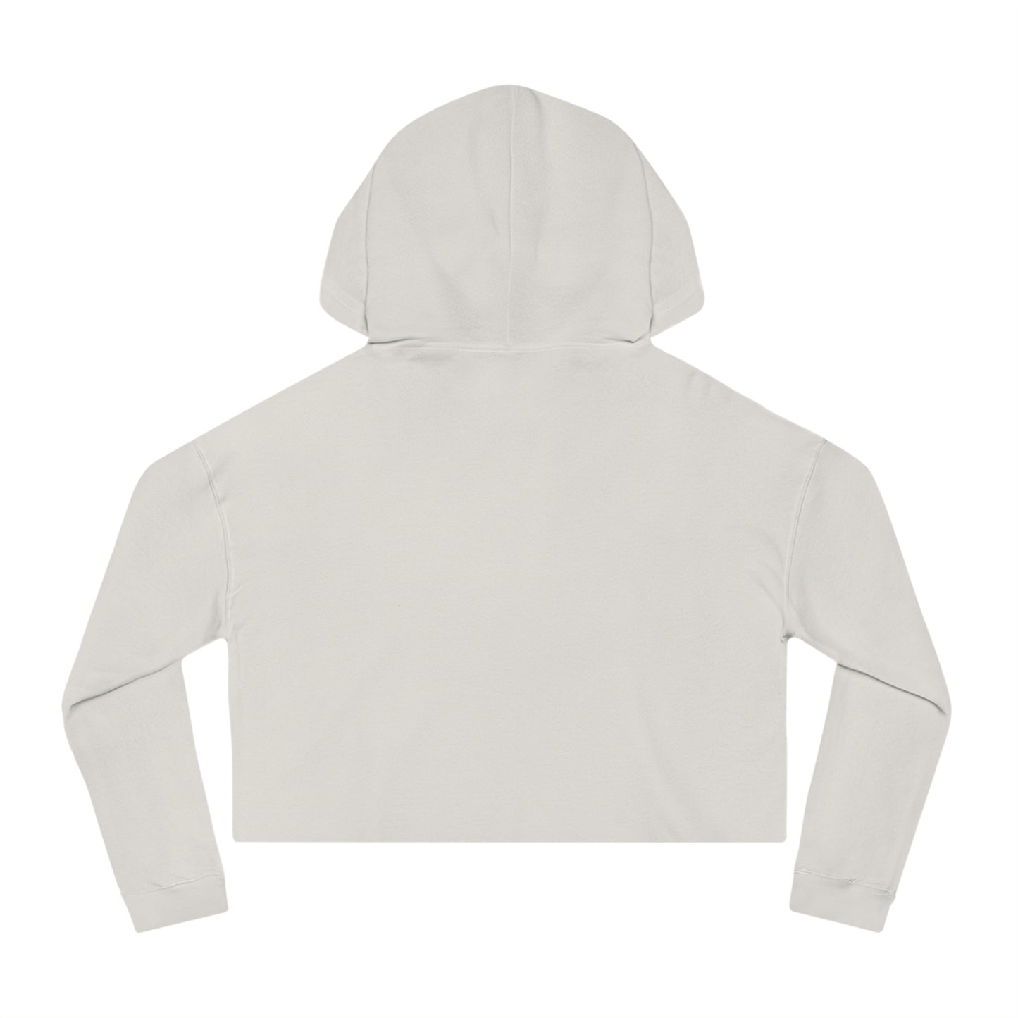 Messy Bun and Muddy Boots Women’s Cropped Hooded Sweatshirt