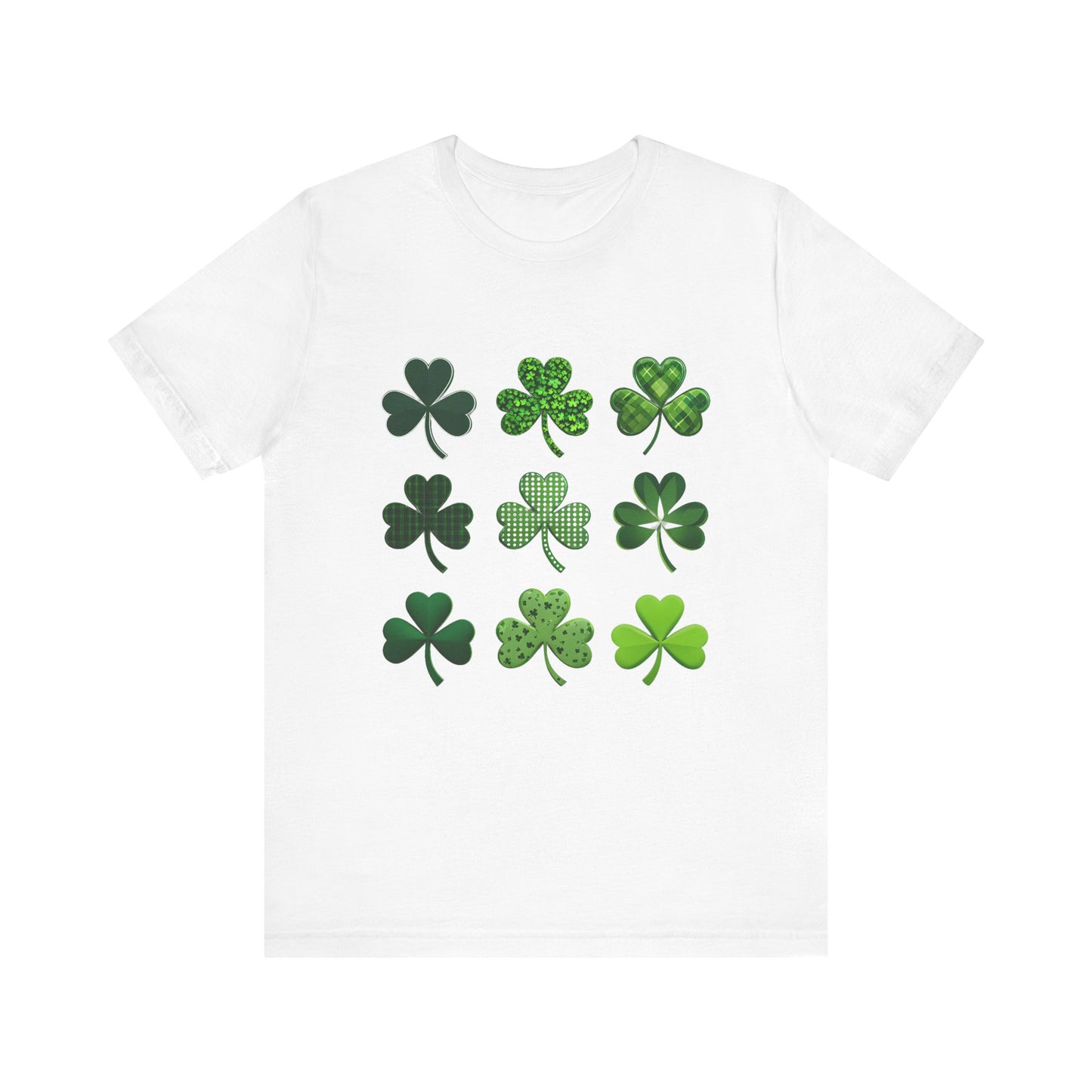 Clover 3x3 design Unisex Jersey Short Sleeve Tee