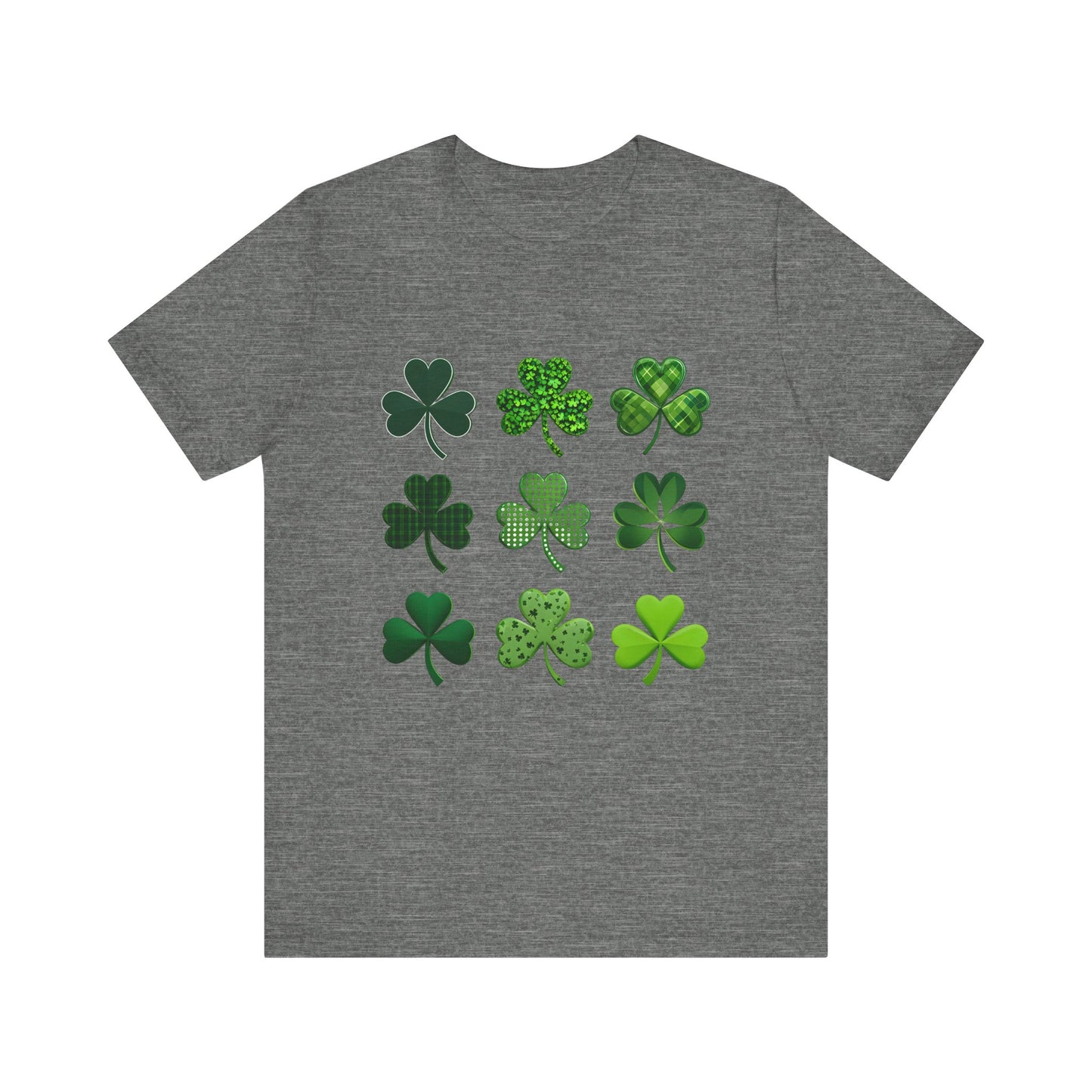 Clover 3x3 design Unisex Jersey Short Sleeve Tee