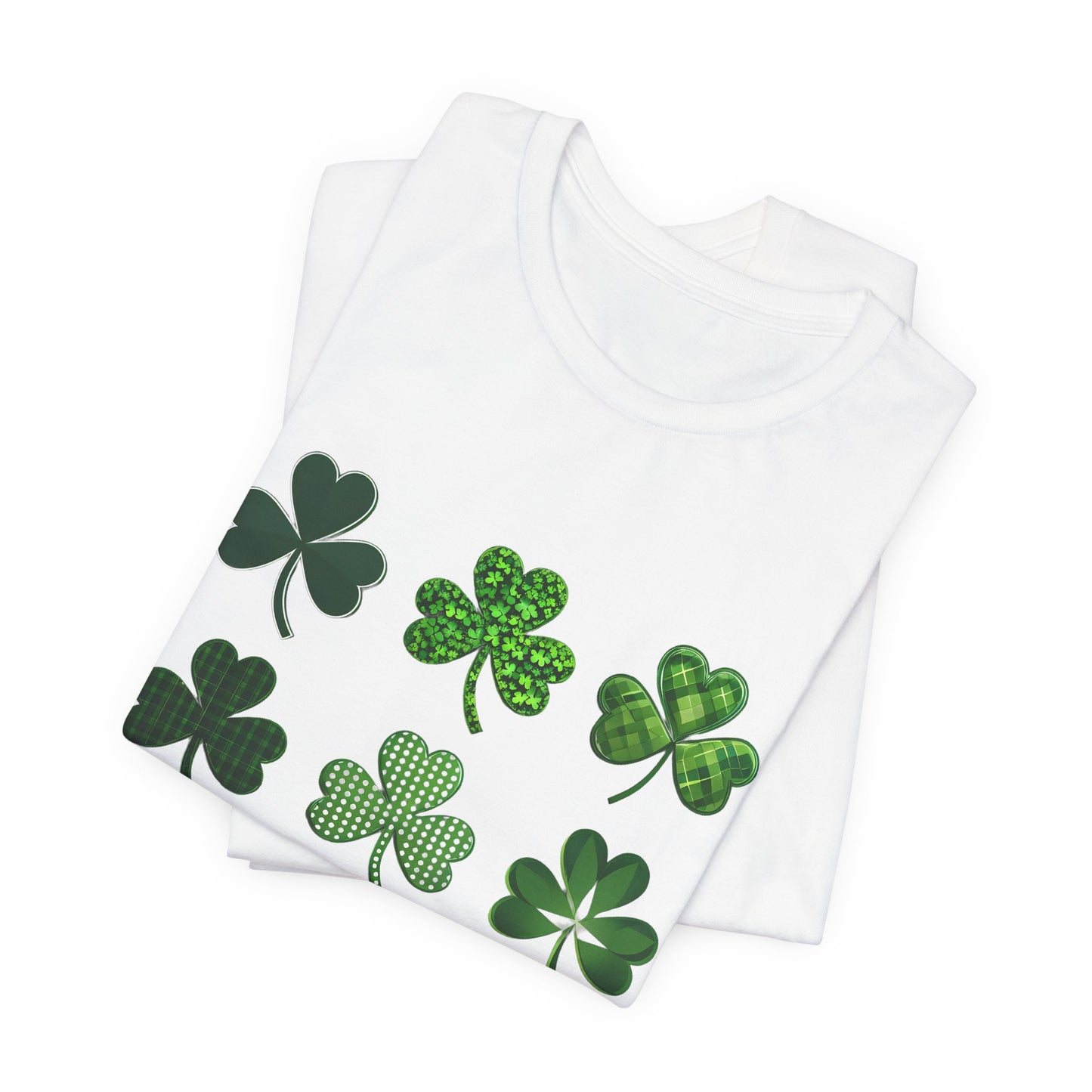 Clover 3x3 design Unisex Jersey Short Sleeve Tee